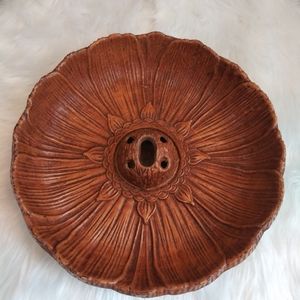 Vintage Boho Incense/Candle/Trinket/Nut Tray